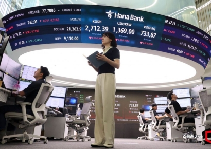 [포토] 코스피, 코스닥 장 초반 하락 출발