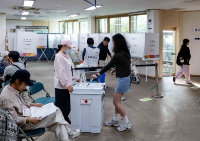 사전투표 마지막날 오후 4시 투표율 31.38%…지난 대선보다 저조