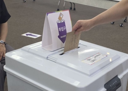 대선 최종 사전투표율 세종 41.16%…대전 33.38%, 충남 32.38%