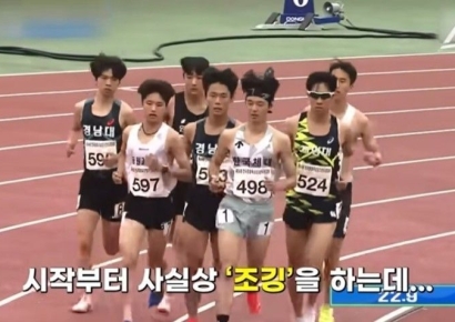 "초등학생 경기보다 못해…중계 안한다" 해설자 분노케 한 육상 경기 