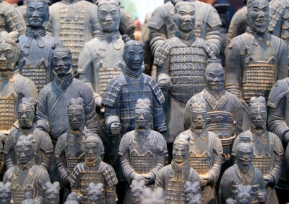 中 30대 남성, 진시황릉 구덩이 뛰어들어 병마용 훼손