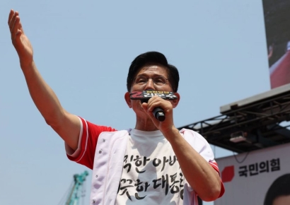 김문수 "이재명, 죄 많은 사람…꼭 투표해달라"