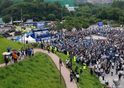 [포토] 북서울꿈의숲 운집한 시민들