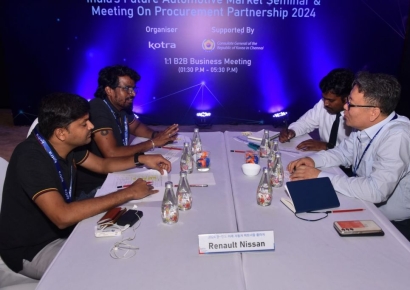 코트라, '세계 3위' 인도 車시장 수출길 연다