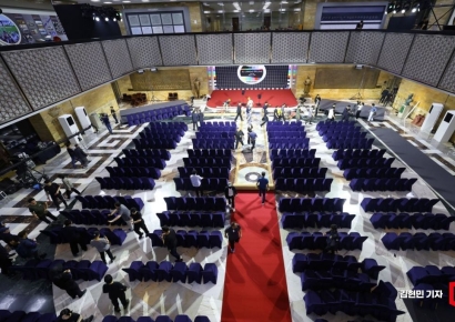 [포토]  대통령 취임식 준비하는 국회