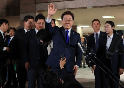 새벽 1시 개표율 73%…이재명 5.5%p 앞서며 3년만 정권교체 '확실'