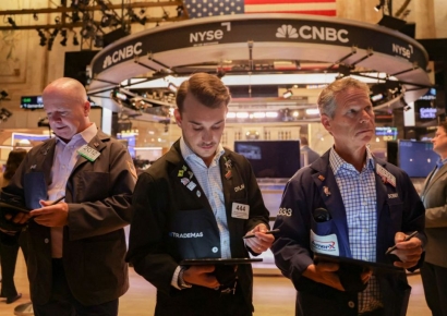 [뉴욕증시]고용 쇼크·서비스업 경기 둔화…다우, 5거래일 만에 하락