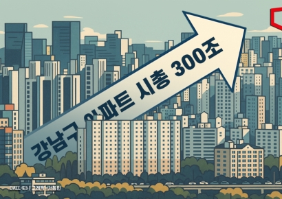 시세상승·신축입주·통계개편…강남 ‘시총 300조’ 시대 열렸다
