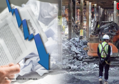 건설사 느끼는 체감경기 더욱 악화…부정 전망도 '여전'