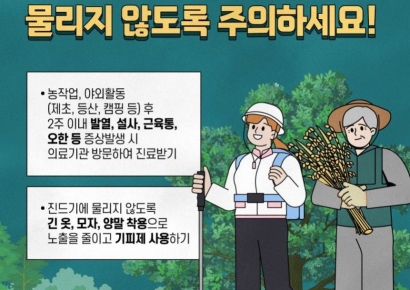 외출하기 딱 좋은데…치료제 없는 '살인 진드기'에 감염 속출