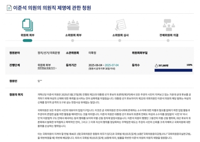이준석 제명 청원 40만…대선 끝나도 후폭풍 여전