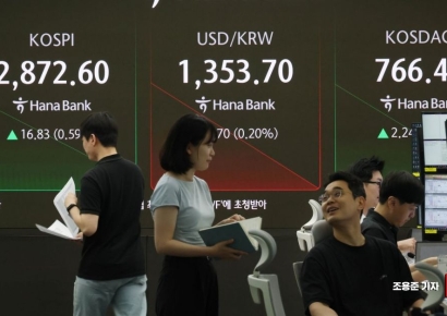 [포토] 오늘도 코스피는 상승?