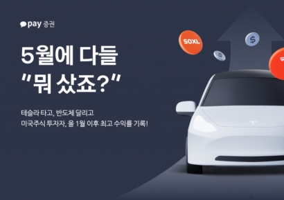 "서학개미 5월 안도랠리 7% 수익"…뭐 샀나 살펴보니