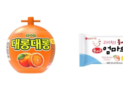"대롱대롱 먹어본 사람?" 롯데웰푸드, 추억의 아이스크림 재출시