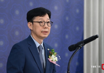 [포토] 취임사하는 박윤주 외교1차관
