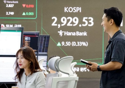 [포토] 코스피, 8거래일 연속 상승세 이어가