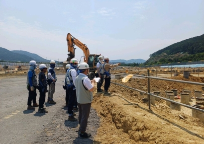 부영그룹, 장마철 대비 전국 현장 15곳 안전 점검