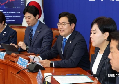 [포토] 박찬대 "이재명 국민주권정부 세우고 임기 마쳐 기뻐"