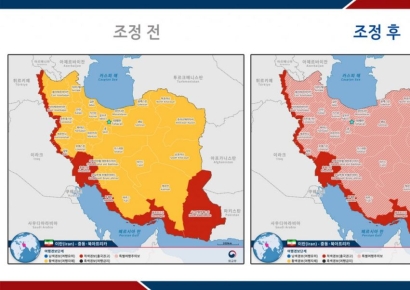 외교부, 이스라엘·이란에 특별여행주의보 발령