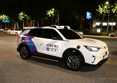 서울시, '심야 자율주행택시' 강남 전역으로 확대