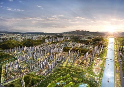 에코메타시티 개발 시작… 인천 중심축 송도·청라 넘어 검단으로 이동