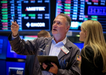 [뉴욕증시]중동 갈등 완화 기대에 일제 상승…국제유가도 하락