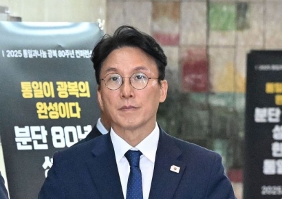 [포토] 외신기자 간담회 참석한 김민석 국무총리 후보자