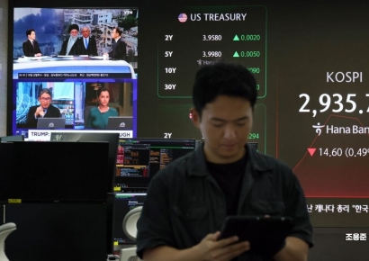 [포토] 코스피, 중동 리스크 어떻게 되나?