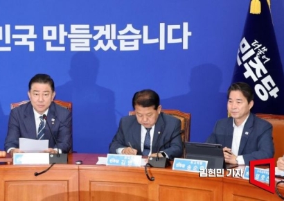 [포토] 與 김병기 “위기상황에 확장재정 기본… 밤새워 추경 집행”