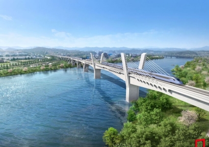 HJ중공업, 충북선 고속화 제3공구 노반 건설공사 수주