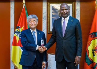 정원주 대우건설 회장, 모잠비크 대통령 만나 현지사업 협력 논의