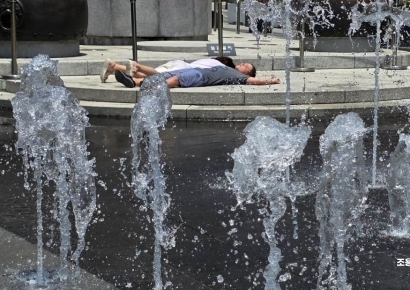 [포토] 물놀이 후 달콤한 휴식