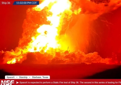 '뜨지도 못하고 지상서 폭발' 스페이스X 화성탐사선 시험비행 실패