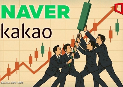 기관 쌍끌이 '네카오' 동반 신고가…AI 수혜 더 간다