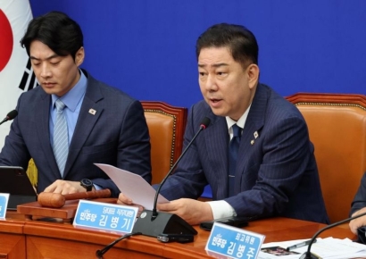 [포토] 김병기 “국힘 발목 잡기에 낭비할 시간 없다…민생부터 살려야”