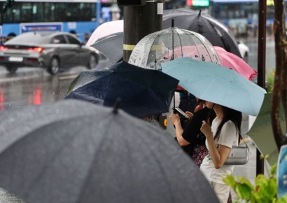 [내일 날씨]전국 대부분 비소식…수도권 낮기온 30도 더위