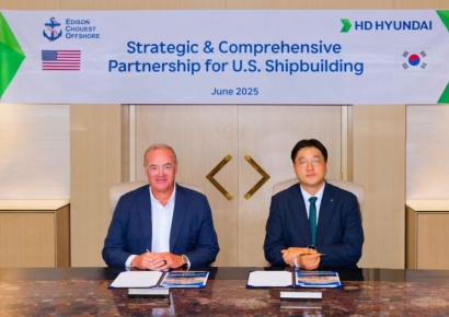 HD현대, 美 조선사와 상선 건조 협력 나선다