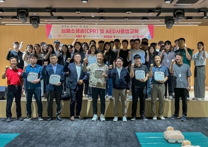 씨유메디칼시스템, 전 임직원 대상 CPR 교육…"생명 살리는 기업문화 실천"