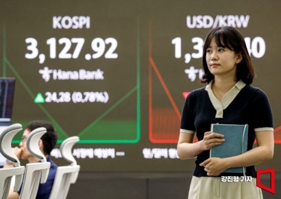 [포토] 코스피, 3120선 상승 출발