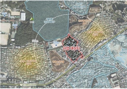 7호선 장승배기역 인근에 29층·551가구 아파트 조성