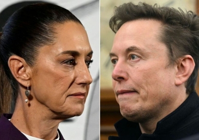 스페이스X 로켓 잔해 놓고 머스크-멕시코 대통령 기싸움