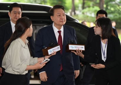 내란특검, 尹 조사 종료…조서열람 후 밤12시 전 귀가할 듯