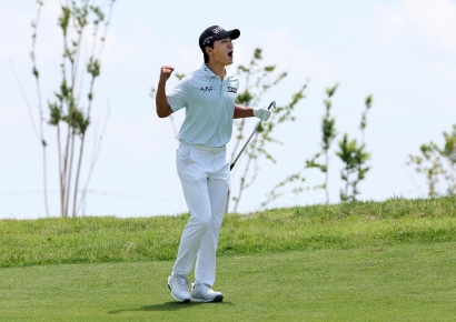 옥태훈, 2연승…가장 먼저 시즌 2승 선점