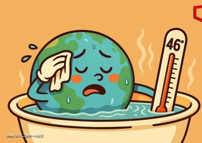 "실외에서 일하지 마세요"…'6월인데 46도' 살인적 폭염에 세계 곳곳 '비명'