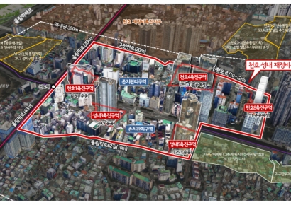 서울시, 천호·성내동 재정비촉진계획 변경…용적률 등 규제 완화