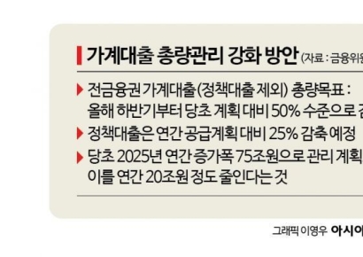 가계대출 20조원 줄인다는데…은행 실적 우려 적은 이유는