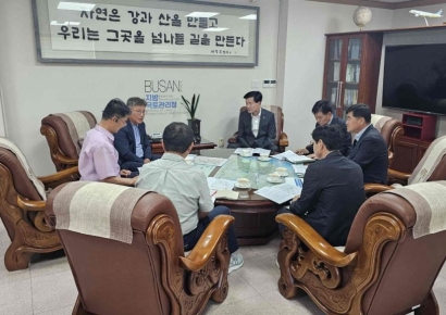 안병구 밀양시장, 부산지방국토관리청 방문…현안 사업 협의
