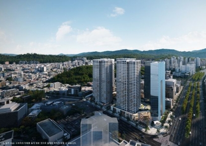 포스코이앤씨 ‘어나드 범어’ 대구 최초로 단지 내 영화관 도입