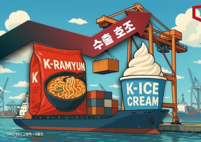 '한국 매운맛'에 푹 빠진 외국인들…올 상반기 '7조' 수출액 찍은 K푸드  