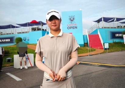 아마추어 안윤주, 282야드 펑펑…10대 장타소녀 등장